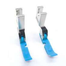 [Flatbed Single Side Presser Foot] P36lnp36n Plastic Flatbed Sewing Machine Foot For Single Side Zipper Pressing - Blue - View 13