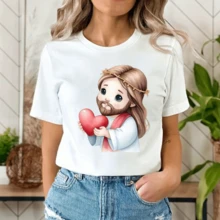 Women T-Shirts - trắng - Xem 3