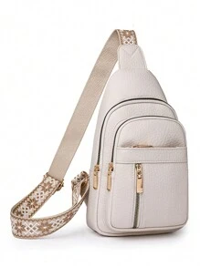 High Quality Leather Luxury Handbags Ladies Bag Designer Shoulder Crossbody Bags For Women 2025 New Bolsa - White - View 4