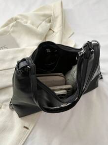 Koreański Styl Moda Kobiety Torba 2023 Jesień Nowości  Torba na ramię z łańcuszkiem Codzienny Duża pojemność Wielofunkcyjne Torba typu Crossbody Modny