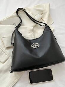 Koreański Styl Moda Kobiety Torba 2023 Jesień Nowości  Torba na ramię z łańcuszkiem Codzienny Duża pojemność Wielofunkcyjne Torba typu Crossbody Modny
