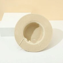 1 Miếng Của phụ nữ Giải trí & Thanh lịch Phong cách Thắt lưng Mũ chống nắng Với Màu bạc Kim loại Đầu bò Trang trí Và Dệt Cỏ Thiết kế Đối với bờ biển Du lịch Boho - Trang trí thắt lưng - Xem 7