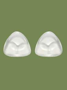 1 par Rellenos mágicos invisibles para sujetador de mujeres, pétalos de bikini para el pecho, almohadillas grosor para el pecho, almohadillas push up para el pecho, almohadillas de silicona para sujetador de traje de baño, almohadillas impermeables, para uso diario