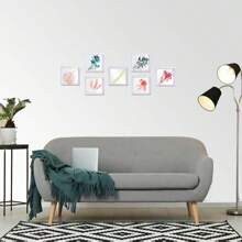 Party/Wedding/Event Creative & Minimal Table Decoration Wall Hanging Star-Shaped Dried Flower Photo Frame Set Best Gifts Birthday - Multicolor - View 10