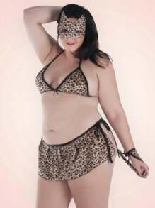 Fantasia Plus Size Adulto TIGRESA KIT FANTASIA