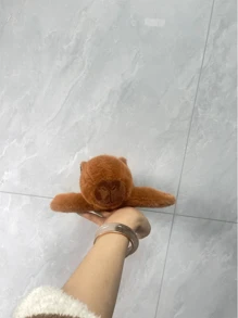 Cartoon Capybara Plush Toy, Cute And Soft Hugging Capybara Doll With Paws For Teenager - Brown - View 7