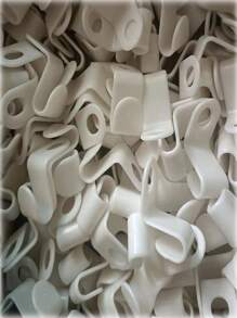 10pcs Clothes Hanger Hook Connectors, Space Saving Multi-Function Stacking Closet Organizer With Hanger Connector Clips - Pink - View 6