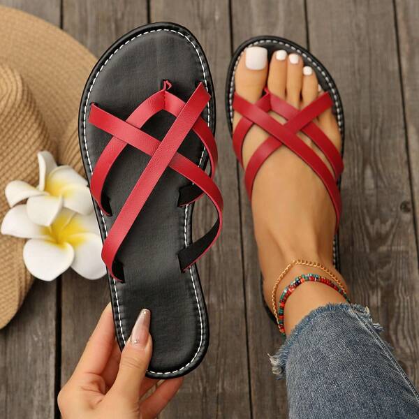 Women's MInimalist Design Fashion Boho Flat Sandals