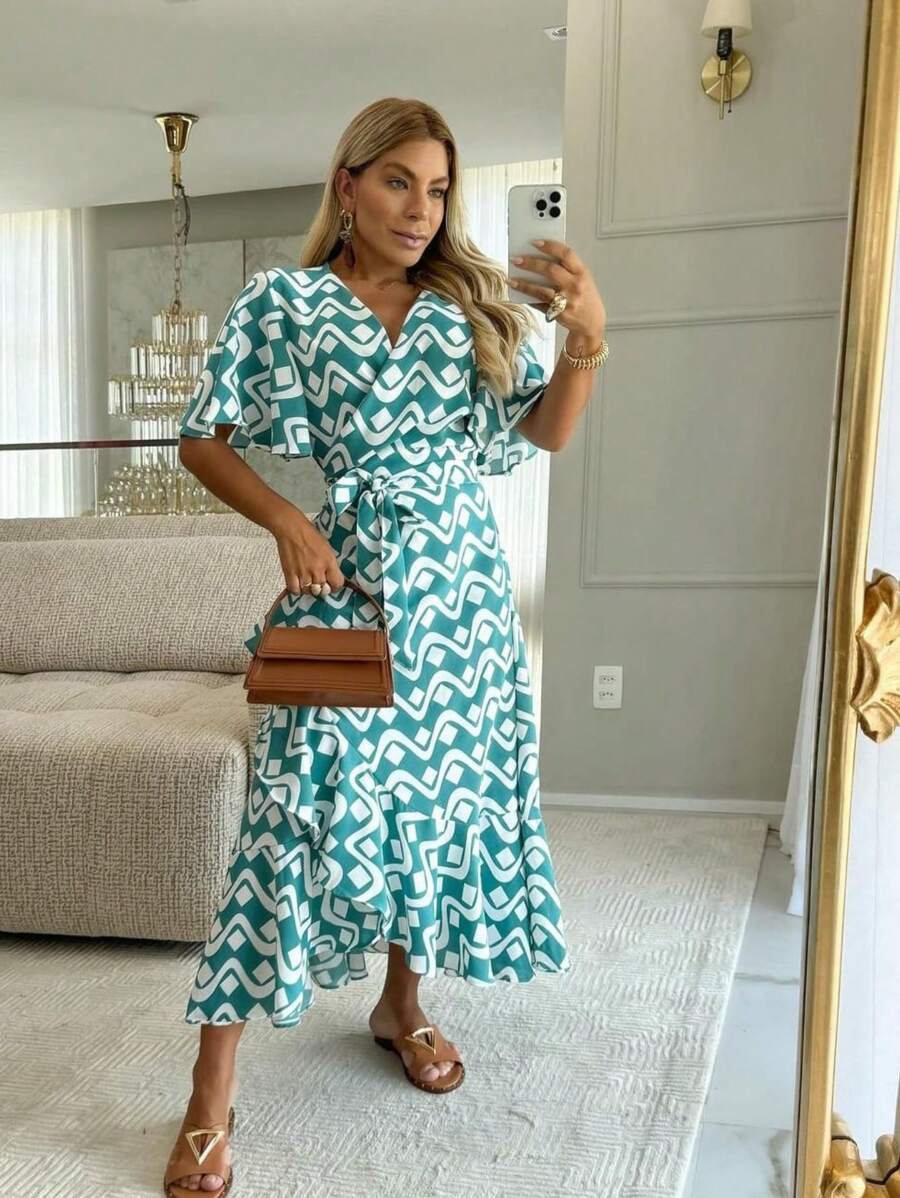 Women Dresses - Verde - View 1