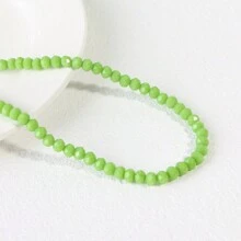 120 4 mm Ly Hạt tròn Đục Có màu sắc Kết cườm Hạt lỏng lẻo Thủ công Nguyên vật liệu Đối với phụ nữ Vòng tay Dây chuyền Phụ kiện trang sức - 4mm-120 chiếc - Xem 13