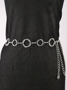 1 Máy Tính Nữ Phong Cách Bohemian Dây Lưng Vintage Dây Kim Loại Trang Trí Hình Học Boho Halloween - nhiều màu - Xem 2