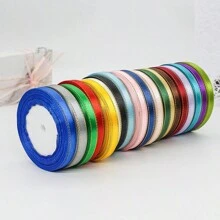 1 Roll 25 Yards, 1cm Phnom Penh Ribbon Wedding Candy Box Ribbon Gift Wrap Ribbon Ribbon Hand-Made D Iy Decorative Tape