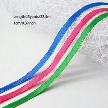 1 Roll 25 Yards, 1cm Phnom Penh Ribbon Wedding Candy Box Ribbon Gift Wrap Ribbon Ribbon Hand-Made D Iy Decorative Tape