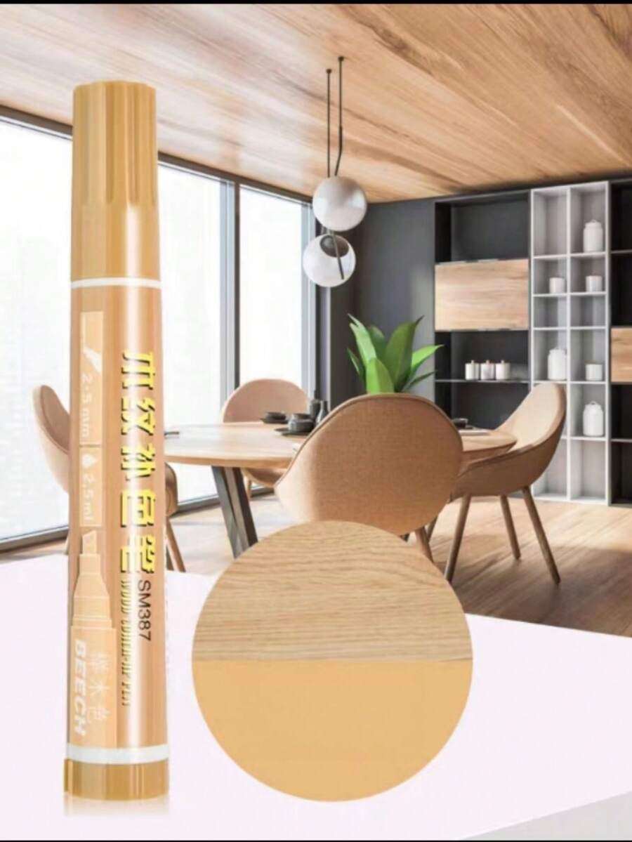 Sơn Bút Gỗ Đồ nội thất Sửa chữa Người đánh dấu - màu sồi - Xem 1