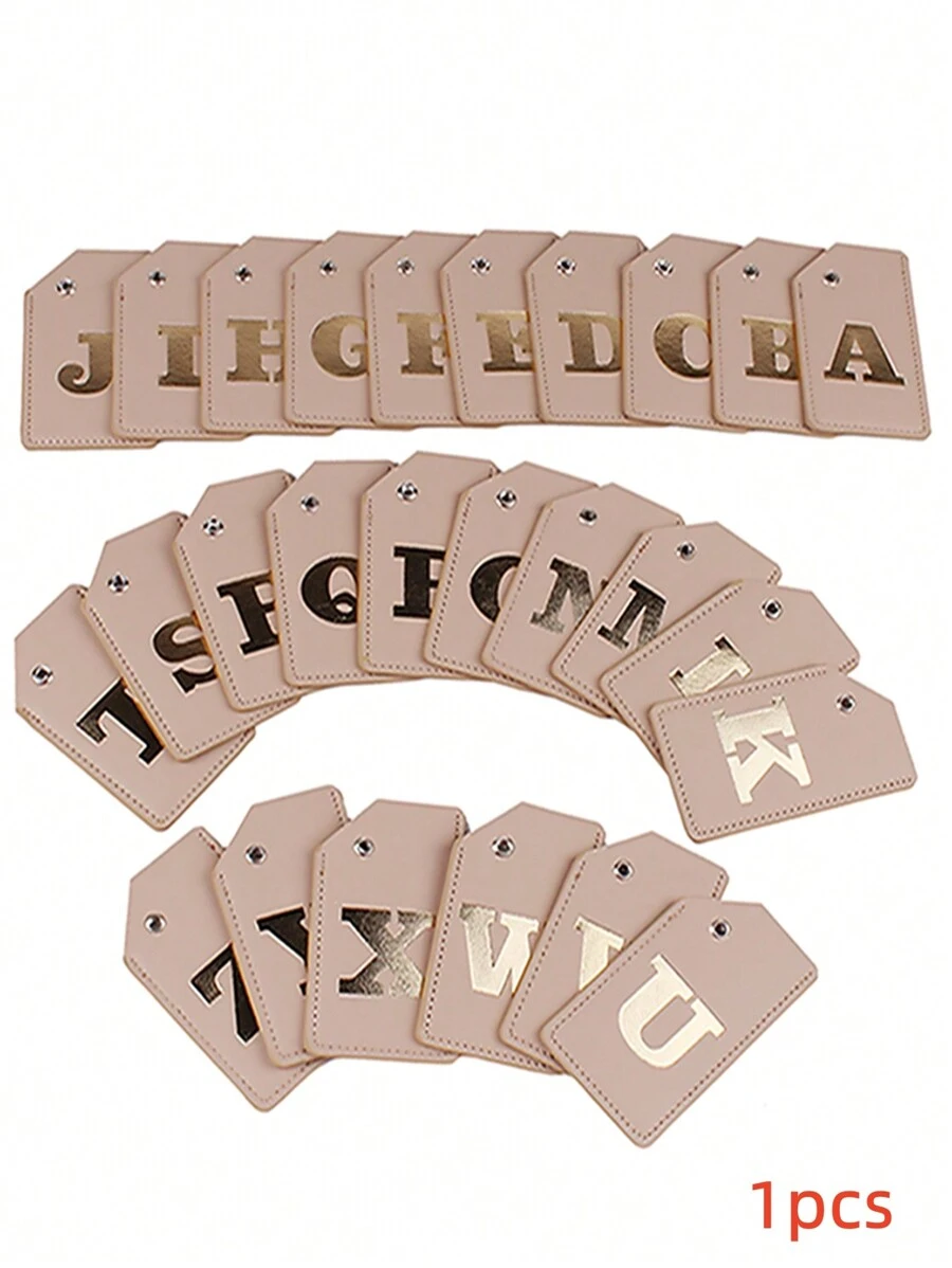 时尚轻质 PU 皮革防盗行李牌，带飞机图案，适合飞行、上学或度假，男女通用旅行必需品，适合旅行背包、旅行包、行李箱、旅行装备、返校包、学校配件、学校用品 - 卡其色 - 查看 1