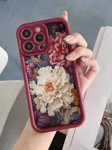 Ốp lưng điện thoại họa tiết hoa cúc nhiều màu sắc với rãnh cảm giác nâng cao, kết cấu giống da và khả năng bảo vệ chống rơi được cải thiện, tương thích với iPhone 15 Pro Max, Samsung A52/A13/A14/S22 Ultra/S23/S23 Ultra/Mi 11 Youth, Ốp lưng điện thoại thời trang mới dành cho nữ tương thích với iPhone 14 Pro Max, Ốp chống rơi cho P13/P12 Mini và ốp trong suốt cho Xs/Xr và ốp hoạt hình dễ thương cho P11/7 Plus, Ốp họa tiết kem cho 8 Plus/7/8 Se 2 và ốp mềm cho 6s - Nhiều màu - Xem 2