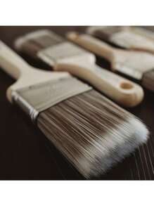 5-Piece Professional-Grade Paint Brush Set - Perfect For Any Project!