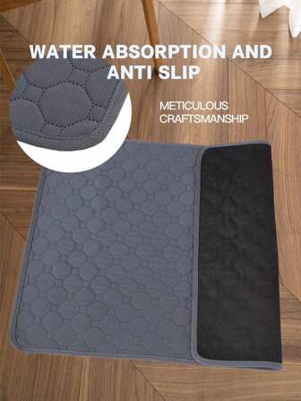 可洗可重複使用的寵物尿墊-4層防水狗訓練墊帶有吸收芯-非常適合室內排尿,失禁和旅行-代替貓砂和狗床墊