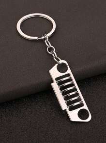 1pc Creative Funny Car Keychain, Automotive Keyring Decoration, Auto Parts Accessory, Gift For Him - Multicolor - View 3