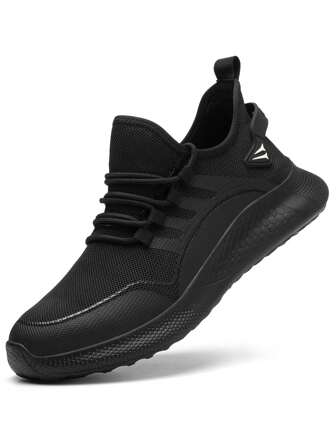Summer Breathable Men Shoes, Anti-Smashing, Anti-Piercing, Soft Bottom, Anti-Slip Work Shoes, Construction Protective Shoes
