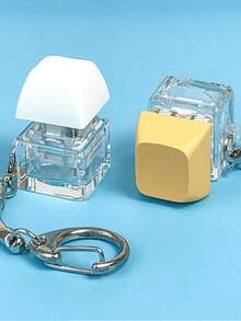 Creative Stress Relief Artifact Keychain Novelty Fidget Toy For Unquiet Hands, Finger Boredom Relief, Random Style - Multicolor - View 5