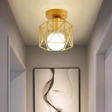 Nordic Minimalist Modern Patio Light, Corridor, Hallway, Entrance, Wardrobe LED Ceiling Light, Bulb Not Included - 多色 - 查看 12