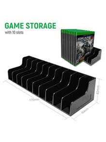 Kit 4 em 1 Suporte Base Vertical Com Cooler 2 Baterias Dock Xbox One X - Preto - Visão 4