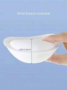 Thickened 6cm Underwear Cup, Small Breast Padding, Removable And Washable Push-Up Breast Pad Inserts To Increase Padding, Underwear And Bra Accessories