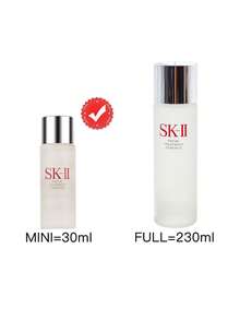 SK-II [迷你]面部精华液 30ml 强效再生面部精华液。促进细胞新陈代谢，为肌肤注入活力。为肌肤补充水分。淡化瑕疵，均匀肤色。防止皱纹和细纹的出现。展现更柔软、更光滑、更容光焕发和更年轻的肤色。 - 30ml - 查看 2