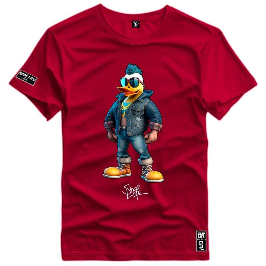 Men T-Shirts - Màu Tím - Xem 1