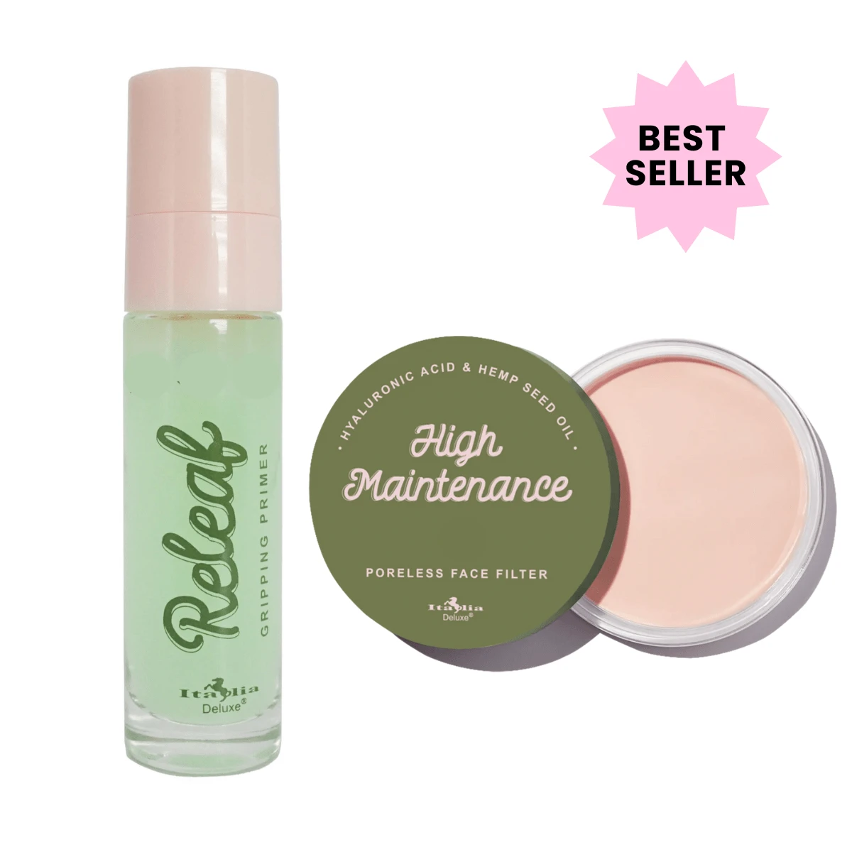 Paquete De Primer Italia Deluxe, Para Piel MixtaGrasa Incluye Primer