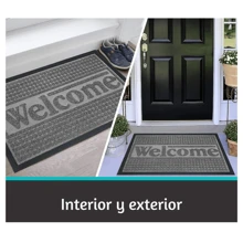 PVC Entrance Mat And Welcome Rug 40x60 Cm - 藍色 - 查看 4