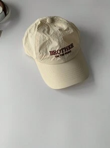 One American Style Letter Embroidery Quick-Drying Baseball Cap, Spring Summer Thin Streetwear Nylon Soft Top Sunhat And Anti-UV Cap, Dopa Color Series Thin Brim Baseball Cap - Letter Quick Dry Baseball Cap - View 10