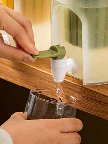 1pc Creative 3.9l Household Cold Water Pitcher With Tap Filter Fruit Tea Kettle For Summer - Multicolor - View 5