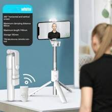 1pc Portable Selfie Stick Phone Tripod, Selfie Stick For Smartphone - Style 4 - View 1