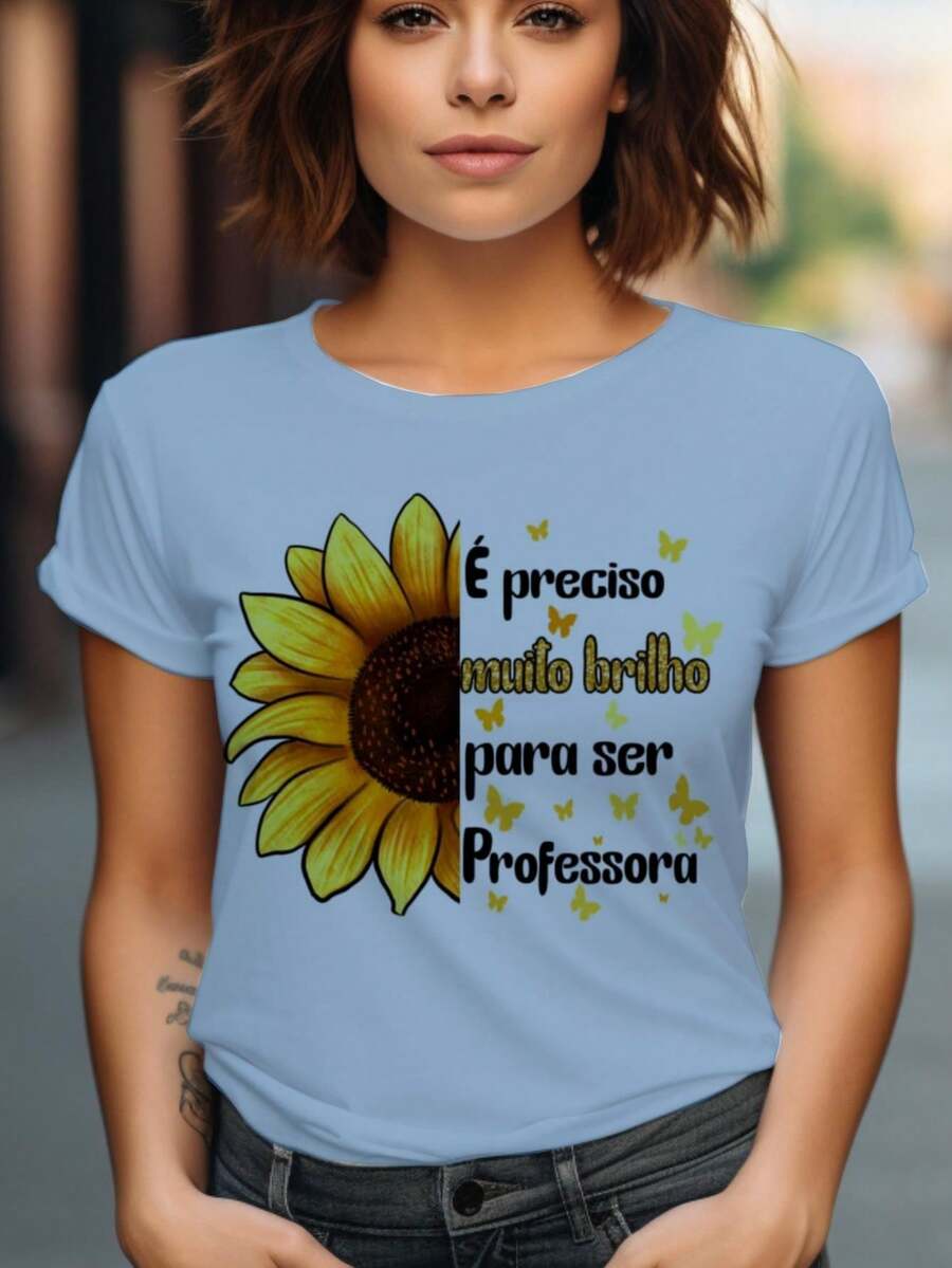 Women T-Shirts - 霧霾藍 - 查看 1