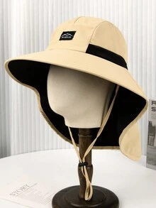 1件漁夫帽、遮陽帽、登山帽，適用於釣魚、登山、旅行、防曬休閒等戶外活動 - 彩色 - 查看 6