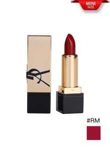 Yves Saint Laurent [Mini]ROUGE PUR COUTURE #RM 1.3g Larga duración, hidratante, sin desteñir. ROUGE PUR COUTURE DISRUMPE EL JUEGO DEL SATÉN CON UNA NUEVA FÓRMULA, UN NUEVO EMPAQUE COUTURE Y UNA NUEVA GAMA DE SOMBRAS EXPERTA. Liso. CUIDADO PURO. ALTA COSTURA PURA. BASE DE CUIDADO LABIAL SUAVIZANTE AL 80% EMPAQUETADA CON CERAMIDAS, EXTRACTOS DE TUBEROSA Y CHUMBERA DE LOS JARDINES DE LA COMUNIDAD DE OURIKA. - RM - Ver 6
