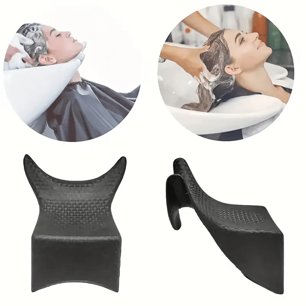 1pc Hair Shampoo Neck Bowl Basin Accessories Ergonomic Wash PVC Spa