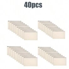 5/10/15/20/30/40/50入組自己的diy儲物袋,簡約大方,個性化伴娘婚禮禮物袋,化妝袋,簡單的旅行收納袋,純色化妝錢包,大容量旅行化妝袋：室外美容的完美匹配！適合婚禮,生日,海灘和假期,是家人和朋友的最佳禮物。這個大書包適合學生,返校和教師。它是一個具有新穎設計和大容量的便攜式休閒儲物手提袋。它是一個理想的購物袋。適用於男女,情侶,日常使用,約會,生日,節日,返校,夏季,假期,海灘,旅遊,通勤,商務,學生,野餐,露營,超市和日常收納。 - 米色 - 查看 9