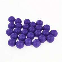 10 Piezas/20 Piezas Canicas De Juego De Colores Sólidos De Acrílico De 2,5 Cm En Tonos Dulces - Multicolor - Ver 10