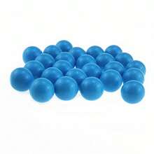 10 Piezas/20 Piezas Canicas De Juego De Colores Sólidos De Acrílico De 2,5 Cm En Tonos Dulces - Multicolor - Ver 8