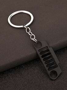 1pc Creative Funny Car Keychain, Automotive Keyring Decoration, Auto Parts Accessory, Gift For Him - Multicolor - View 4