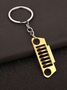 1pc Creative Funny Car Keychain, Automotive Keyring Decoration, Auto Parts Accessory, Gift For Him - Multicolor - View 5