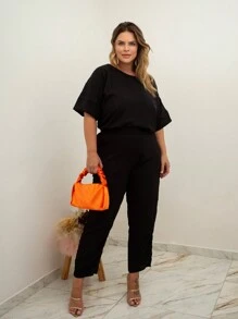 Women Two-Piece Outfits - 黑色 - 查看 1