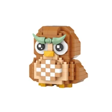 500 pièces/set Cute Animal Mini Blocs de construction ABS, Jouets de construction miniatures de chiens & chats DIY, Cadeau de décoration de maison créative pour anniversaire, fêtes, Saint-Valentin, Nouvel An chinois, Rentrée des classes
