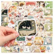 50入組卡通老鼠圖案貼紙可用於diy手機殼、筆記本電腦、行李箱、收納杯等,防水裝飾貼紙 - 彩色 - 查看 7