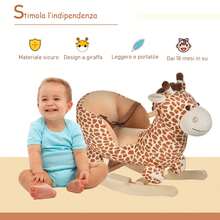 HOMCOM Baby Rocking Horses & Animals - Brown - View 3