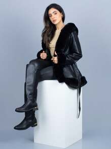 Women Coats - Negro - Ver 6