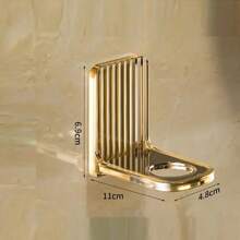 1件/3件装轻奢沐浴露瓶架可调节洗发水瓶架洗手液分配器挂钩壁挂式免打孔浴室浴室配件浴室工具 - 彩色 - 查看 7